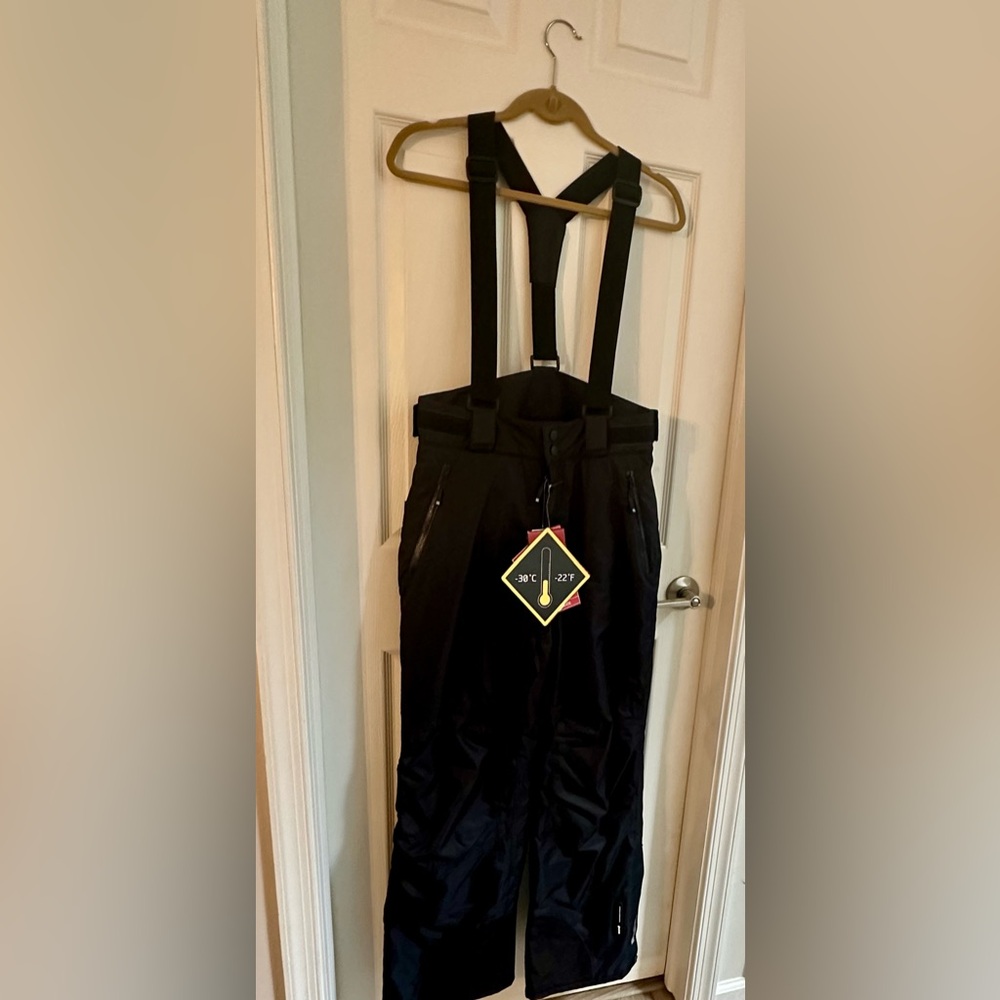 Mountain Warehouse Dark Grey Snow Pants with Suspenders- Brand New with Tags on